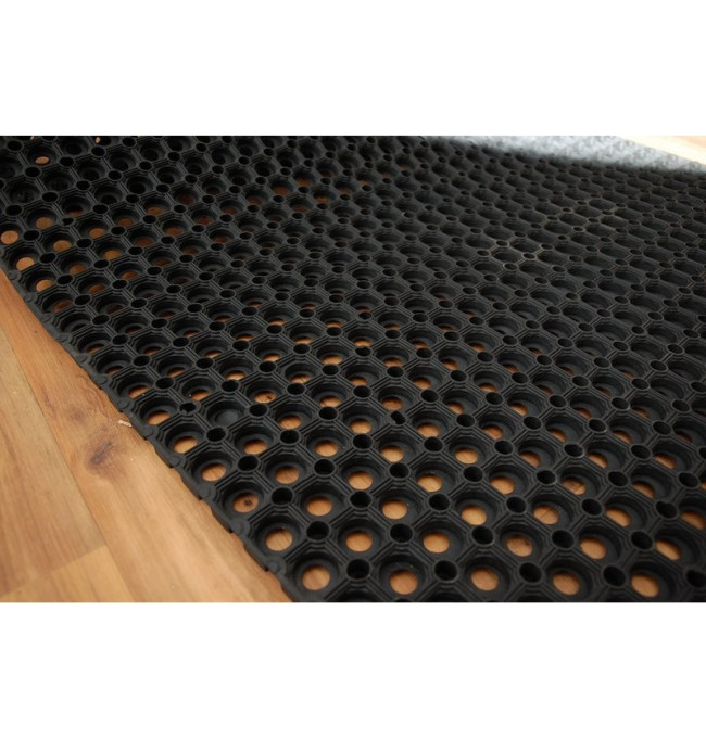 Gumová rohožka Azurová