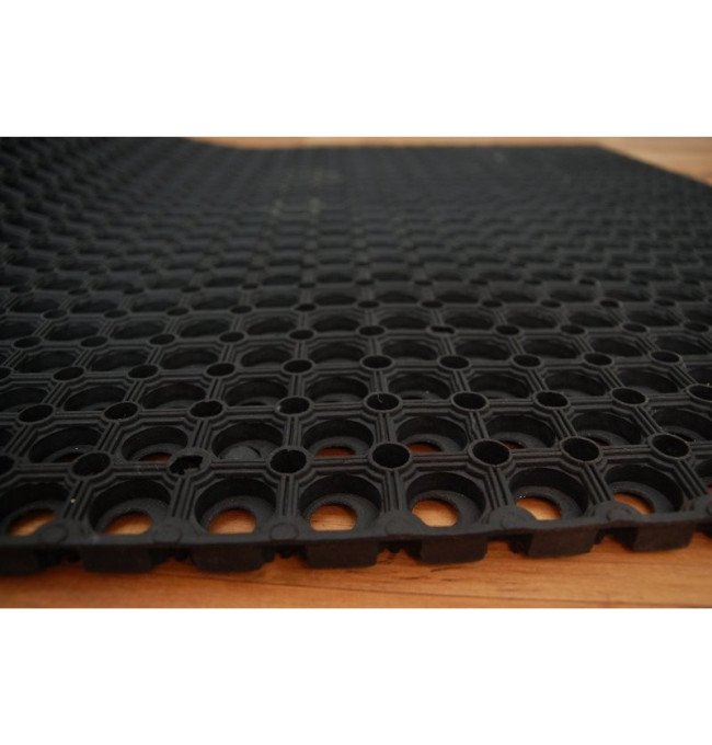 Gumová rohožka Azurová