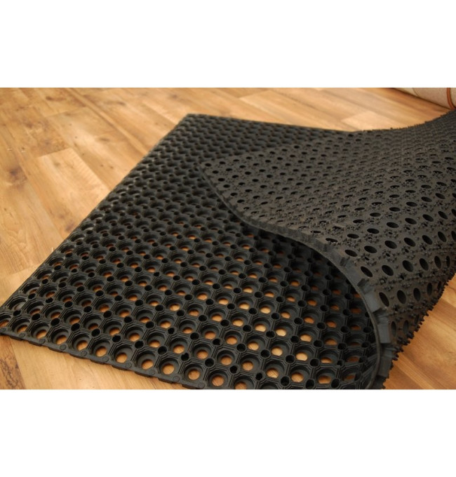 Gumová rohožka Azurová