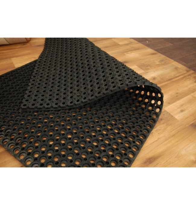 Gumová rohožka Azurová