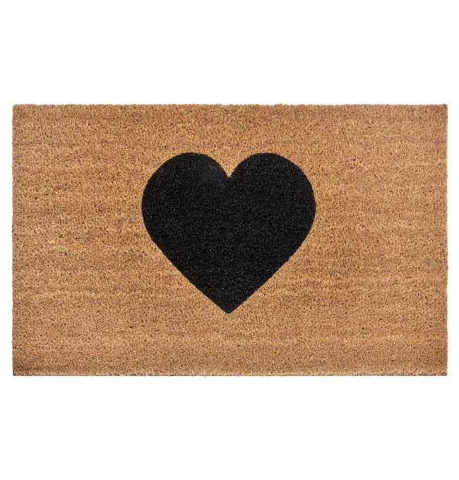 Rohožka Hanse Home Mix Mats černé srdce