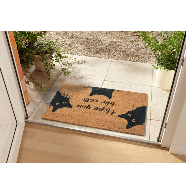 Rohožka Hanse Home Mix Mats Cat Fan