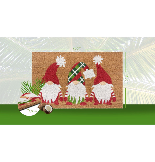 Rohožka Hanse Home Mix Mats vánoční skřítci