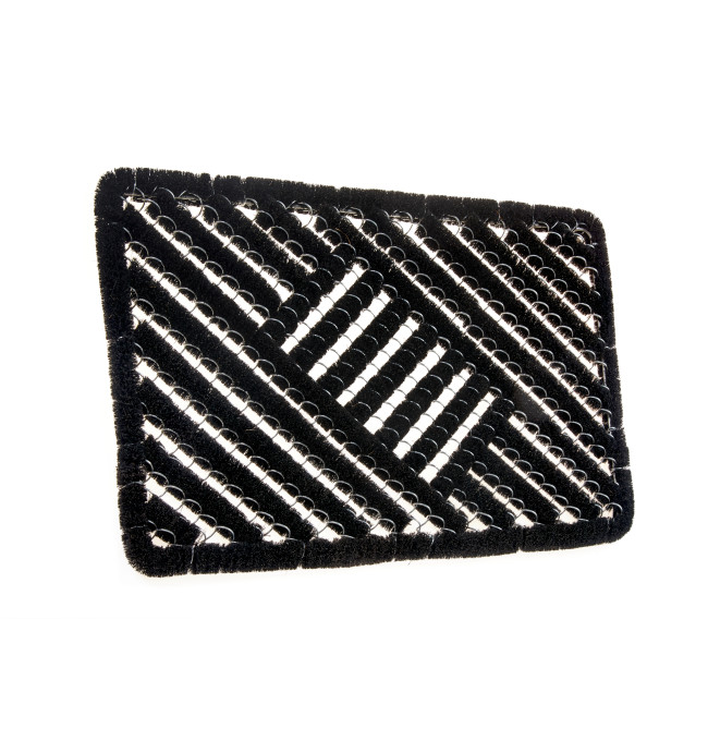 Rohožka Hanse Home Mix Mats Grid černá