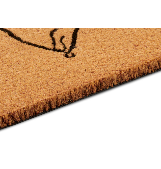 Rohožka Hanse Home Mix Mats černé květiny