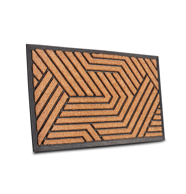 Rohožka Hanse Home Mix Mats Labyrinth černá / béžová