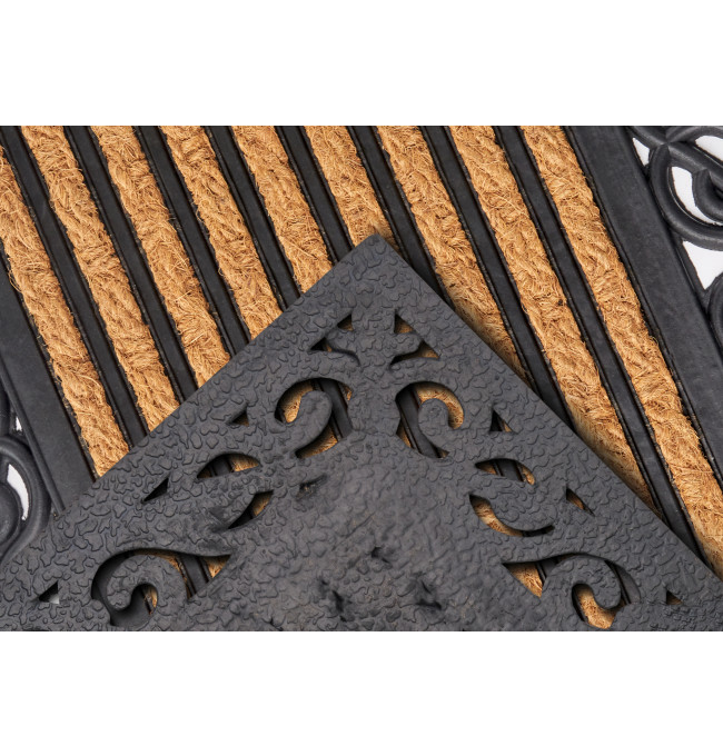 Rohožka Hanse Home Mix Mats Panama béžová / černá