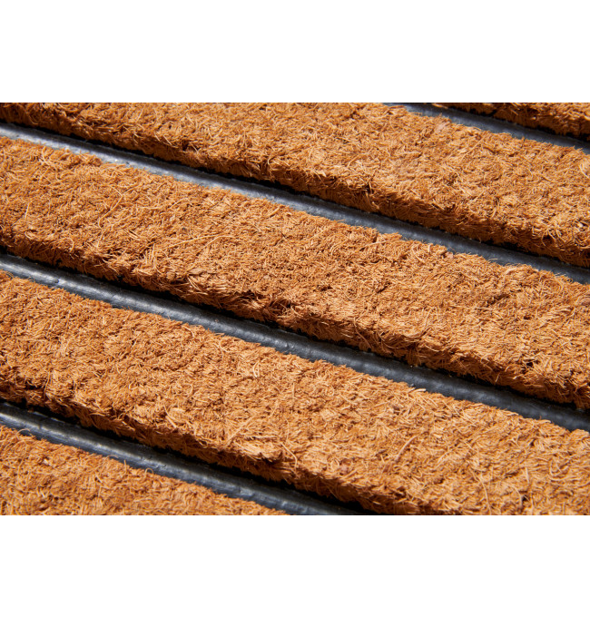 Rohožka Hanse Home Mix Mats Striped černá / béžová