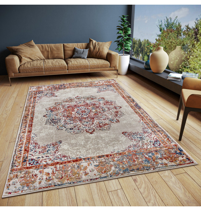 Koberec Hanse Home Luxor Maderno krémový / vícebarevný