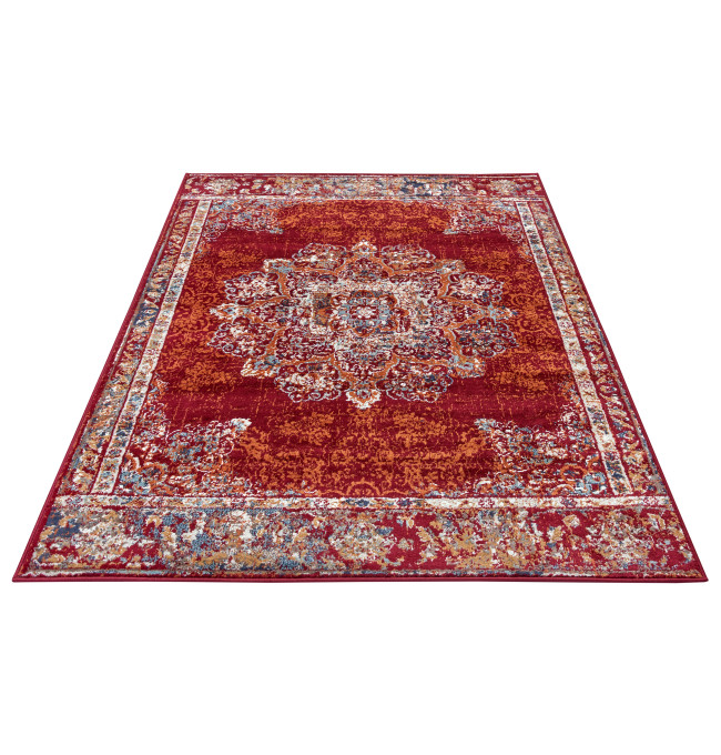 Koberec Hanse Home Luxor Maderno červený / vícebarevný