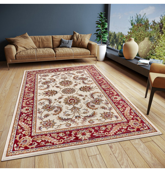 Koberec Hanse Home Luxor Reni krémový / červený