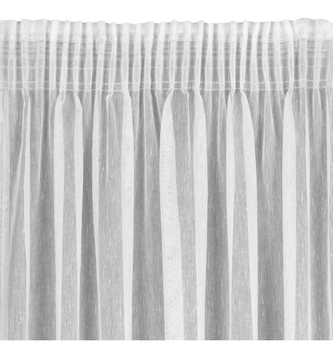 Hotová záclona ADEL bílá - na pásce
