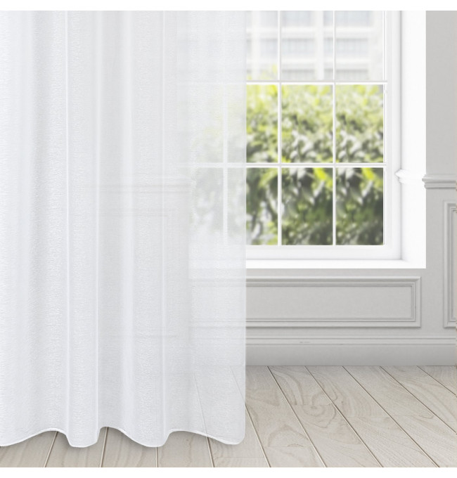 Hotová záclona ADEL bílá - na průchodkách