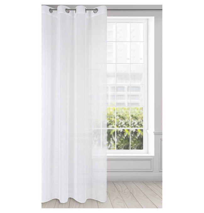 Hotová záclona ADEL bílá - na průchodkách