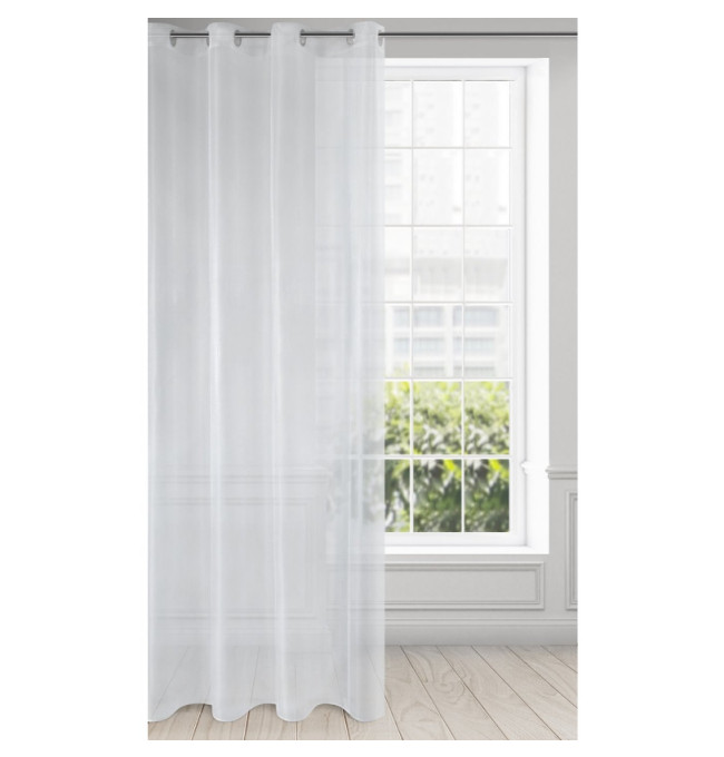 Hotová záclona ALEXA bílá - na průchodkách