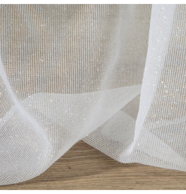 Hotová záclona AMARO bílá - na pásce