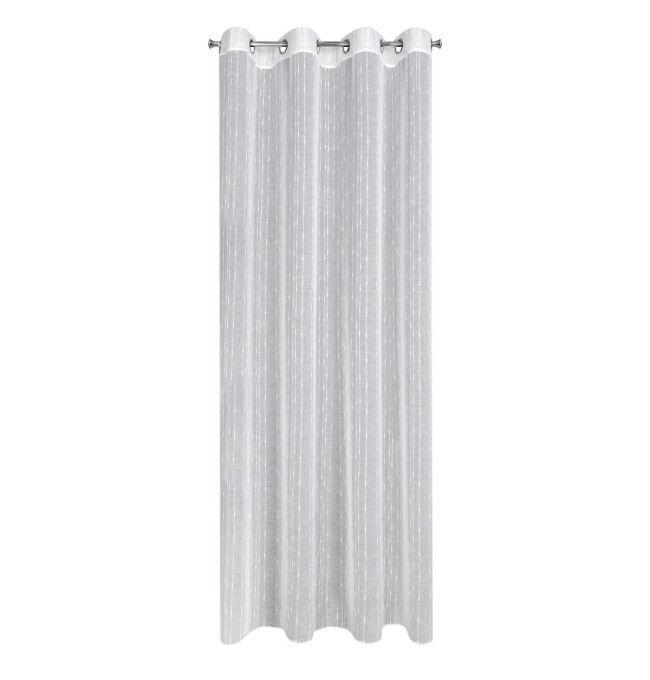 Hotová záclona BECKY bílá - na průchodkách