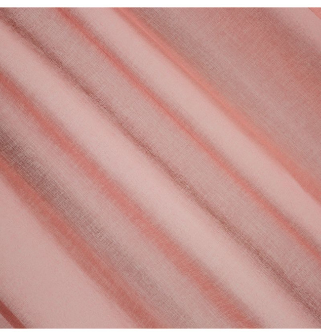 Hotová záclona DOLLY pudrová - s tunelem