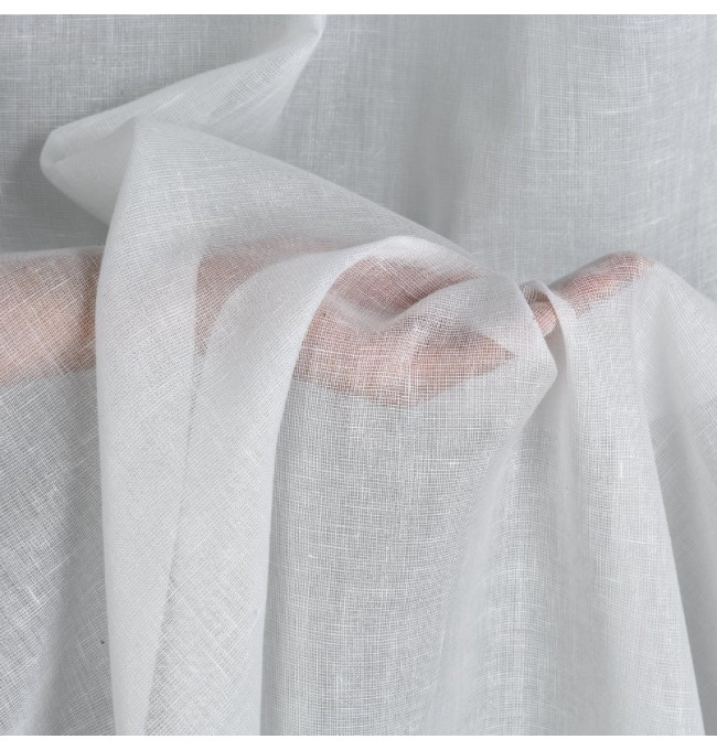 Hotová záclona JASPER bílá - na průchodkách