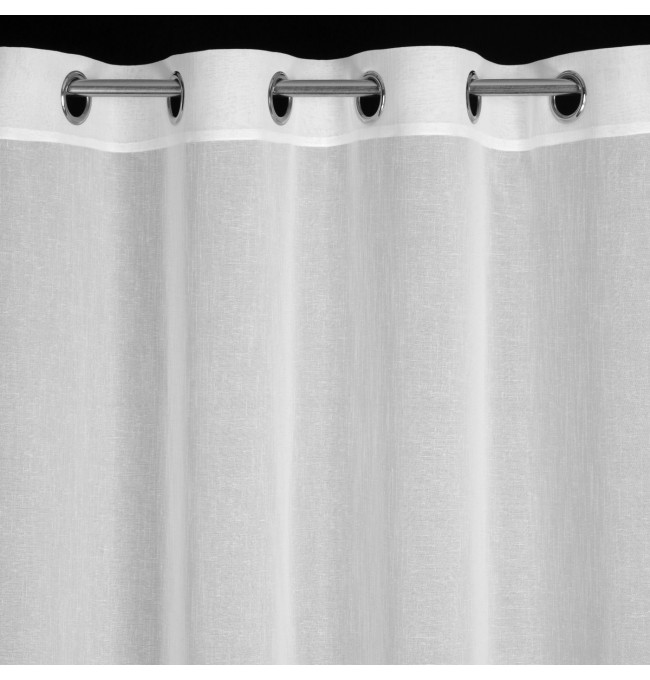 Hotová záclona SANDRA bílá - na průchodkách