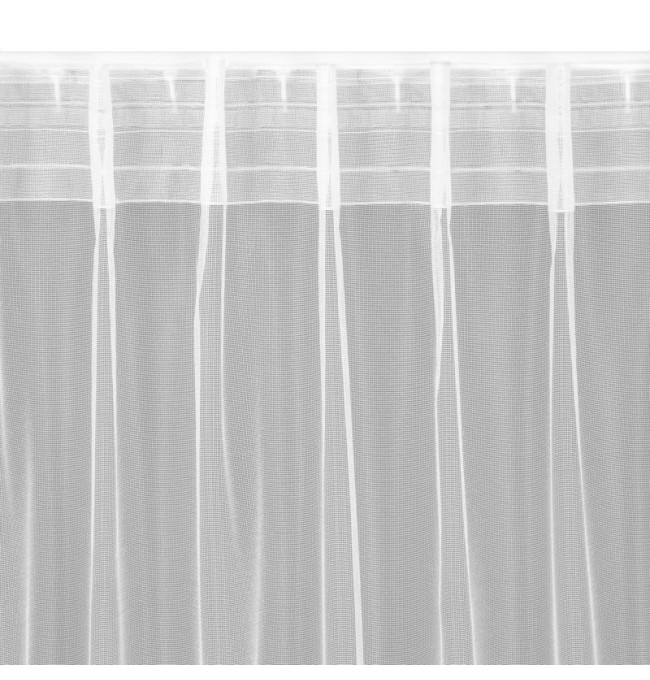 Hotová záclona TONIA bílá - na pásce