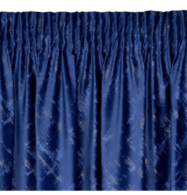 Hotový závěs ADRIA granátový - na pásce