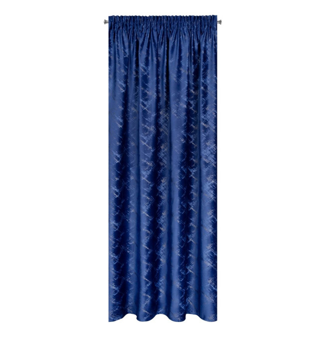 Hotový závěs ADRIA granátový - na pásce