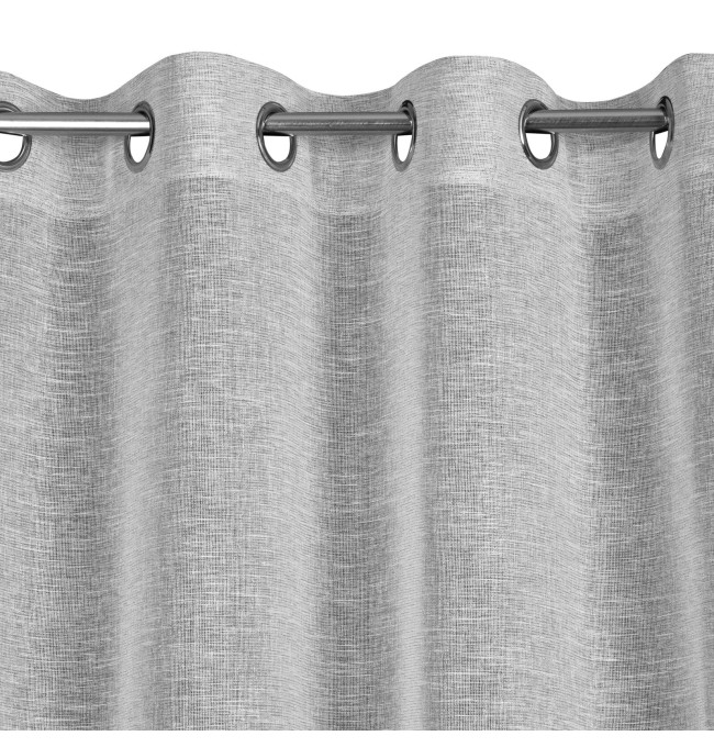 Hotový závěs AMARI šedý - na průchodkách