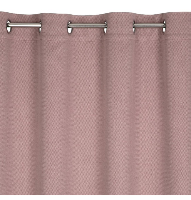 Hotový závěs AMARO pudrový - na průchodkách