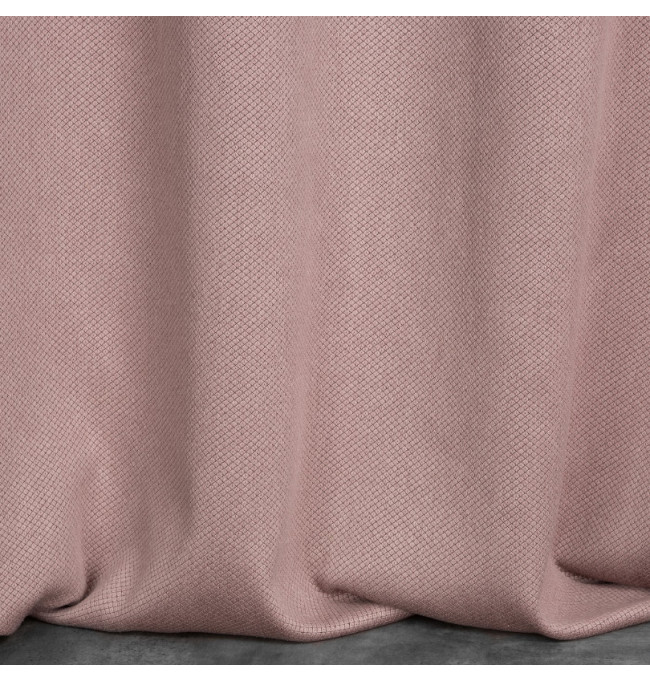 Hotový závěs AMARO pudrový - na průchodkách