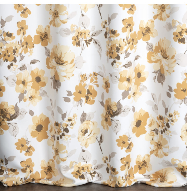 Hotový závěs CAREN béžový - na průchodkách