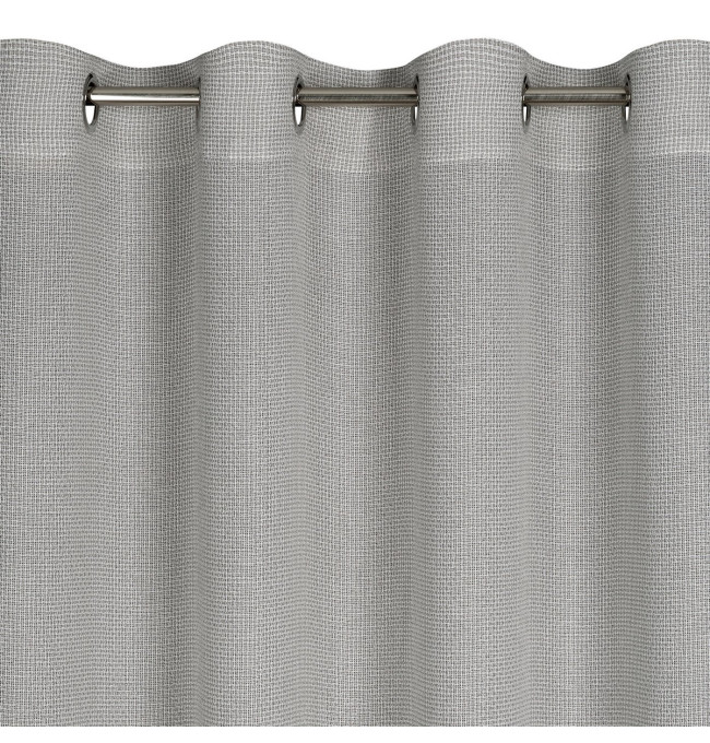 Hotový závěs CINDY stříbrný - na průchodkách