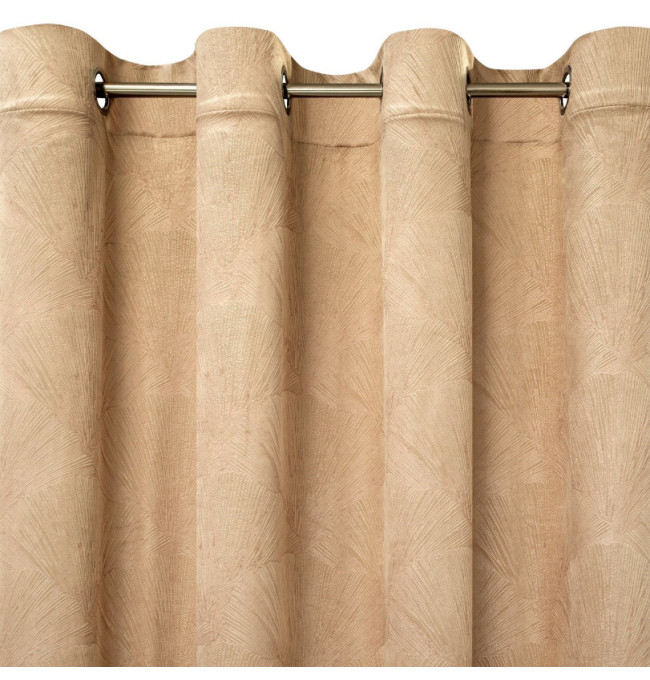 Hotový závěs GOJA béžový - na průchodkách