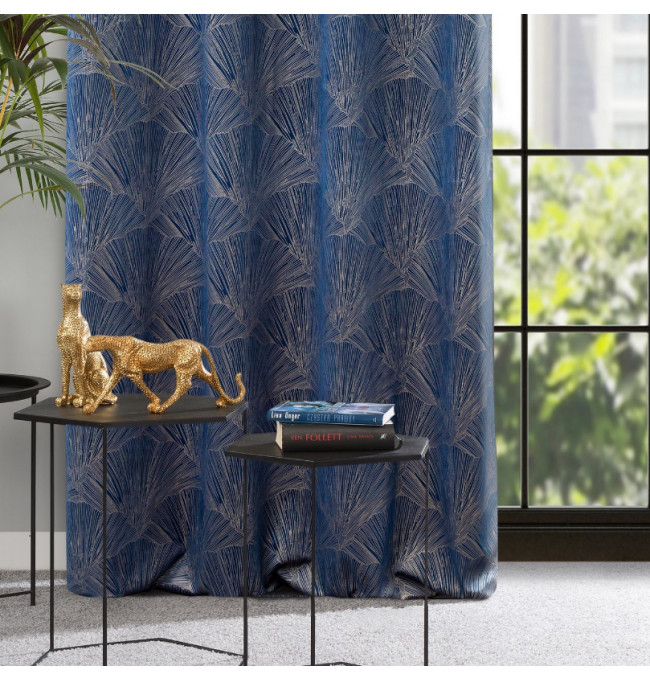 Hotový záves GOJA granát - na priechodkách