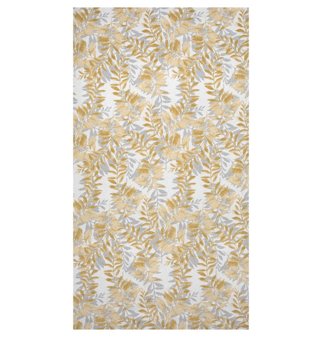 Hotový závěs HARIET hořčicový - na průchodkách