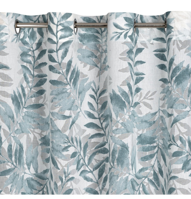 Hotový závěs HARIET modrý - na průchodkách