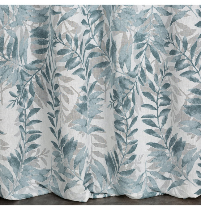 Hotový závěs HARIET modrý - na průchodkách