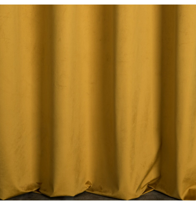 Hotový závěs JASPER medový - na průchodkách