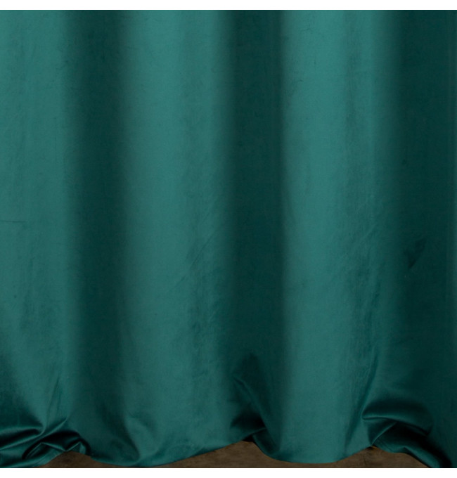 Hotový závěs JASPER tmavě tyrkysový - na průchodkách