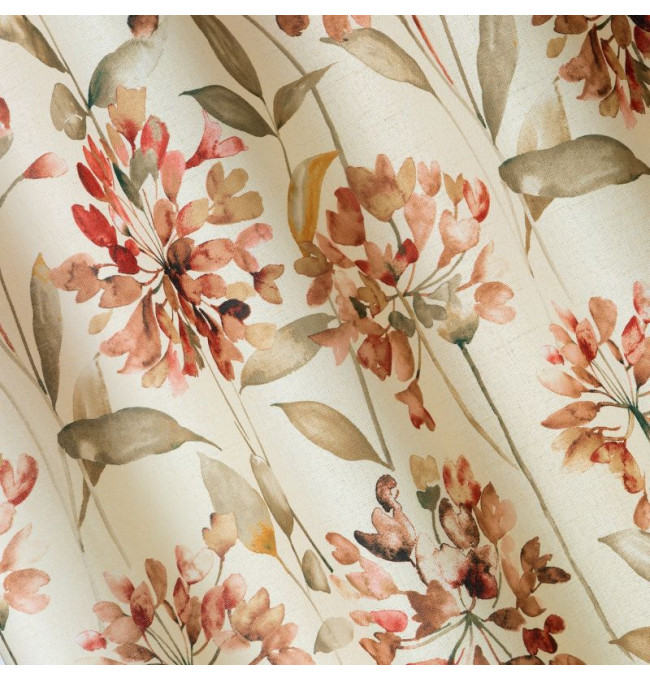 Hotový závěs JENNY růžový - na průchodkách