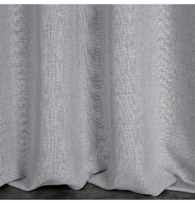 Hotový závěs LINDA ocelový - na průchodkách