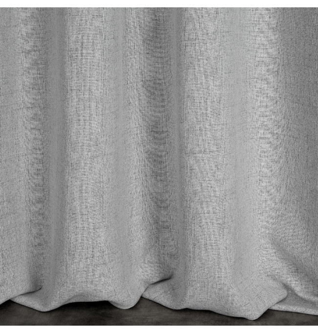 Hotový závěs LINDA stříbrný - na průchodkách