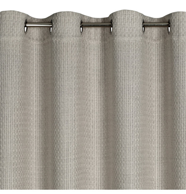 Hotový závěs MADISON stříbrný - na průchodkách