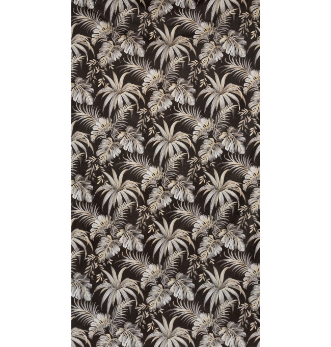 Hotový závěs MAGI černo-béžový - na průchodkách