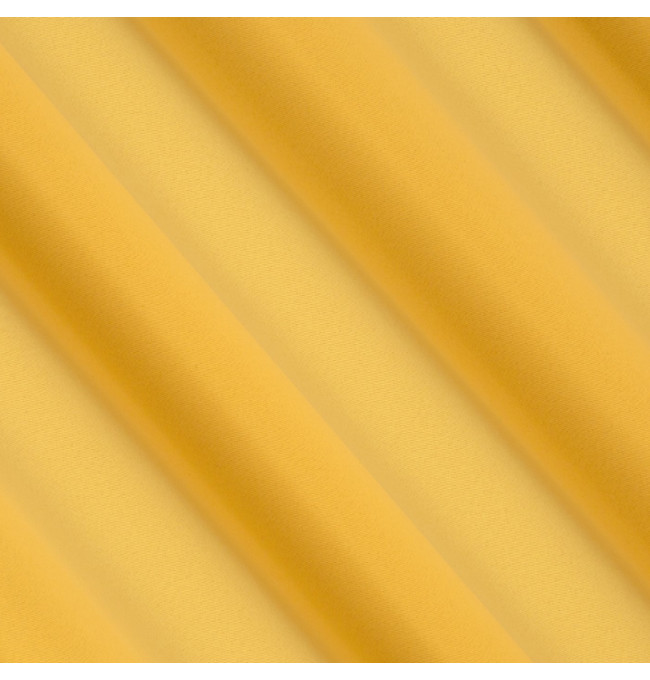 Hotový závěs MILAN hořčičný - na pásce