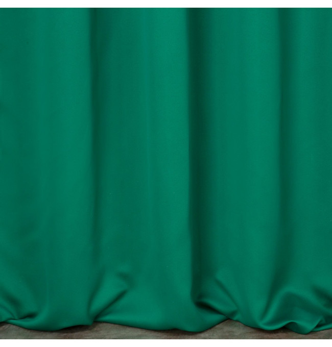 Hotový závěs MILAN tmavě zelený - na pásce