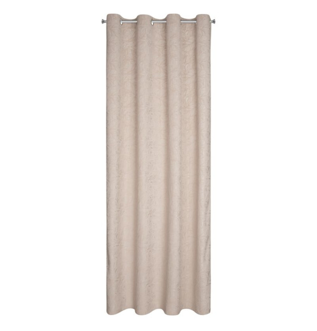 Hotový závěs OCTAVIA béžový - na průchodkách