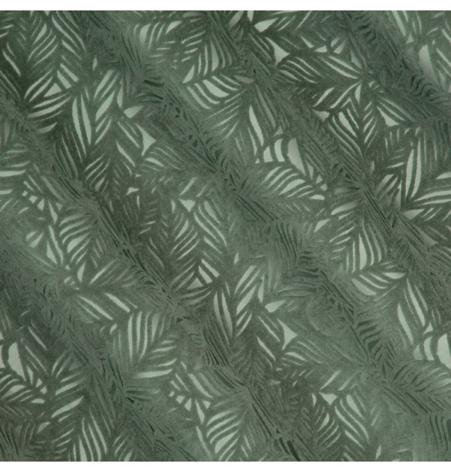 Hotový závěs OCTAVIA tmavě mátový - na průchodkách