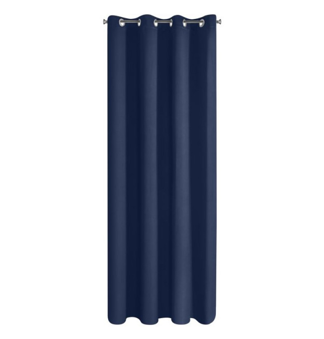 Hotový závěs PARISA zatemňovací granátový - na průchodkách