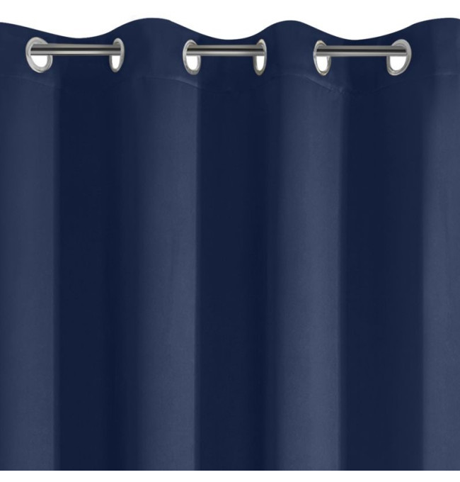 Hotový závěs PARISA zatemňovací granátový - na průchodkách